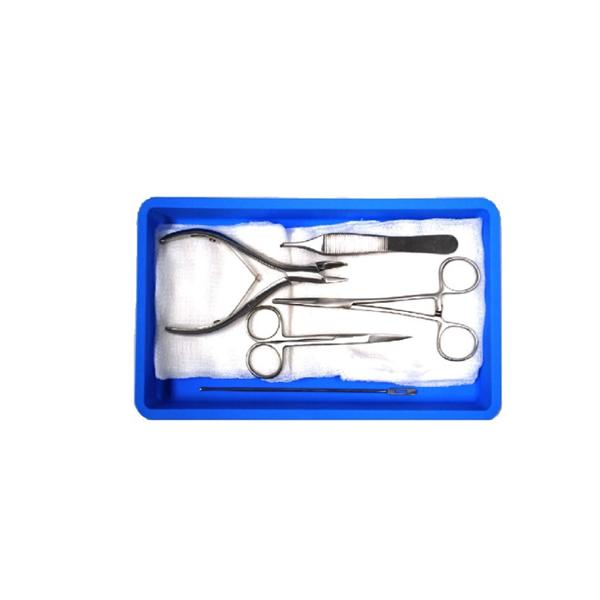 Tray Nail Removal Toe With Iris Scissors Straight/Forceps 5/Bx